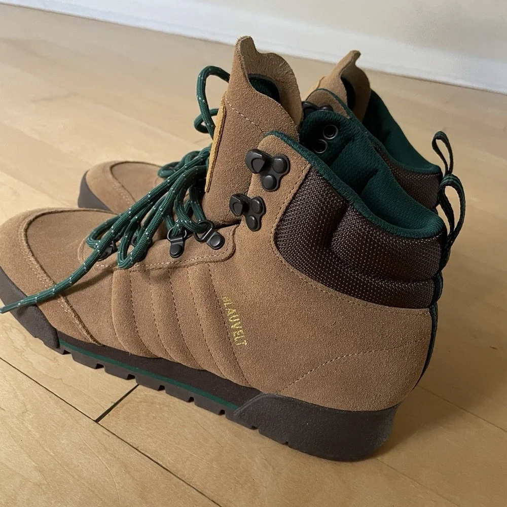 NEW‎ Adidas Original Jake Boots 2.0 hiking boots suede brown Men's 6.5 Women's 8